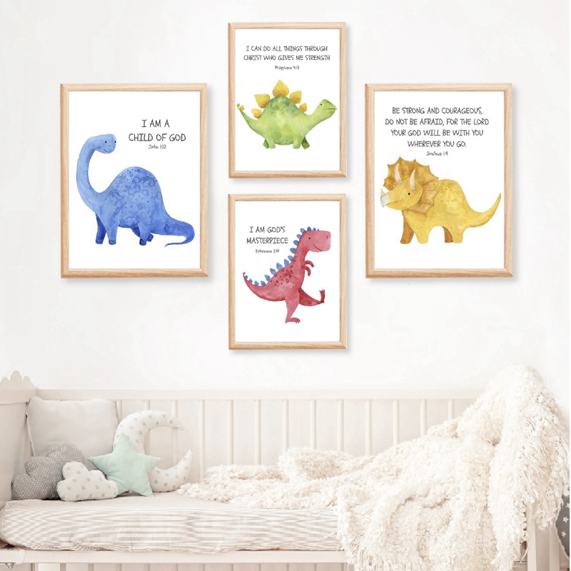 Kid's Bible Verse Quote Prints - Baby Nursery Quotes avis et prix