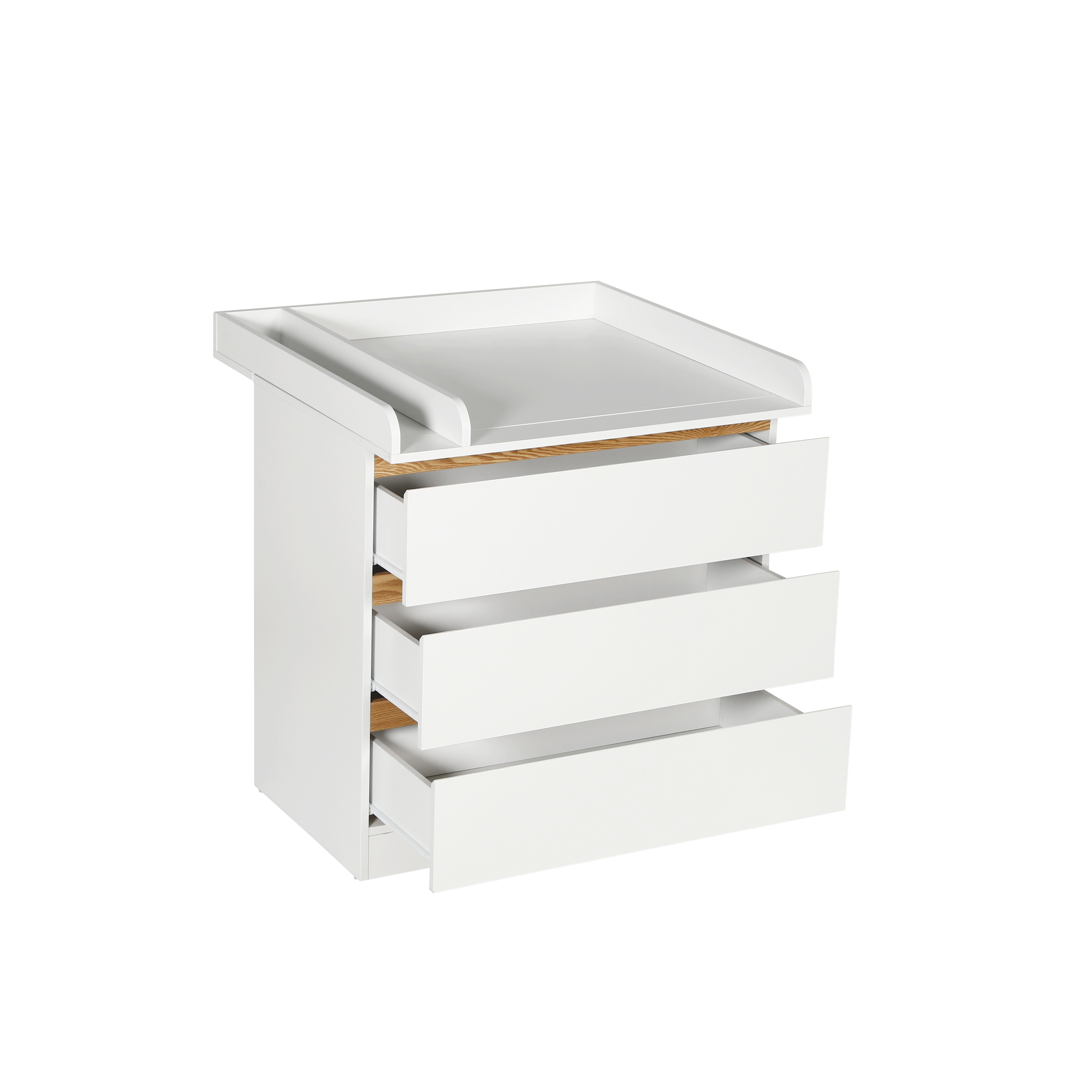 3 chest of drawers (white) wit - Baby Nursery Dresser Changing Table avis et prix