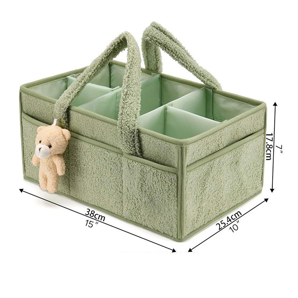 PANGDUBE Plush Diaper Stackers - Baby Nursery Organizer avis et prix