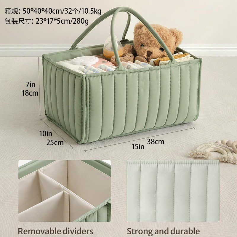 Baby Diaper Organizer Bag Fold - Baby Nursery Basket avis et prix