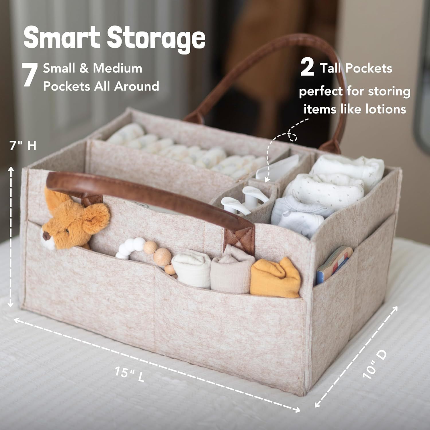 Baby Felt Storage Nursery Orga - Baby Nursery Organizer avis et prix