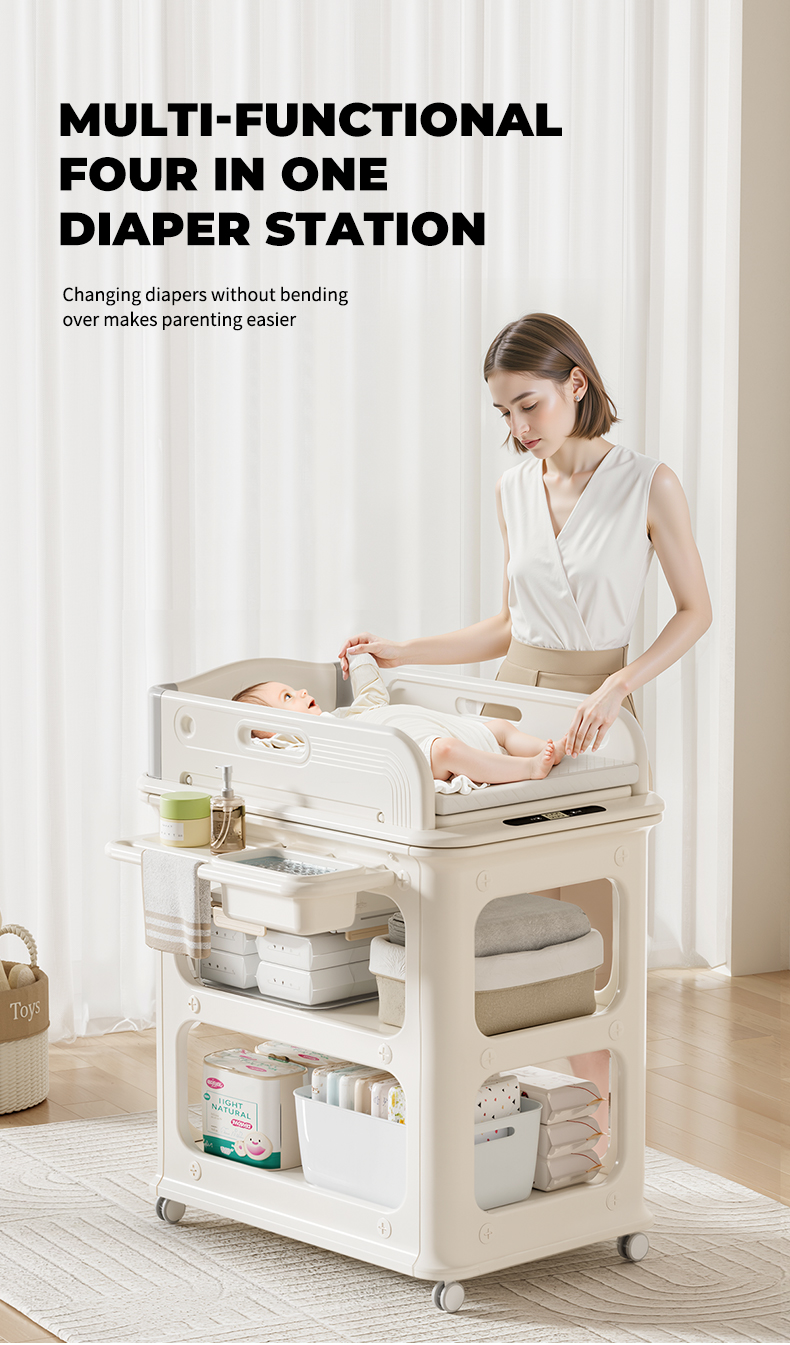 Modern Portable Baby Diaper Ch - Baby Nursery Dresser Changing Table avis et prix