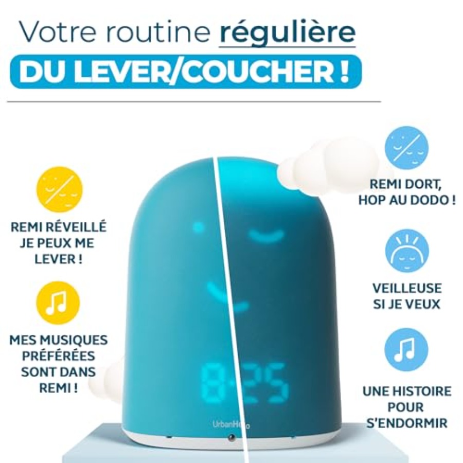 REMI - The Ultimate Ok to Wake - Sound Sleep Trainer Clock avis et prix