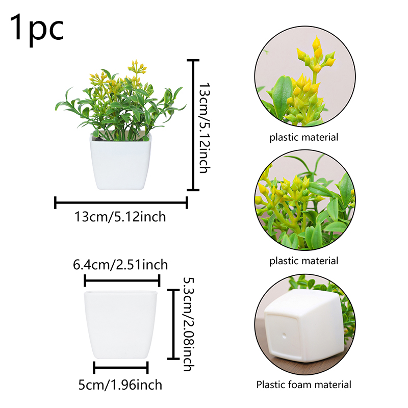Artificial flower small potted - Baby Bookshelf Small avis et prix