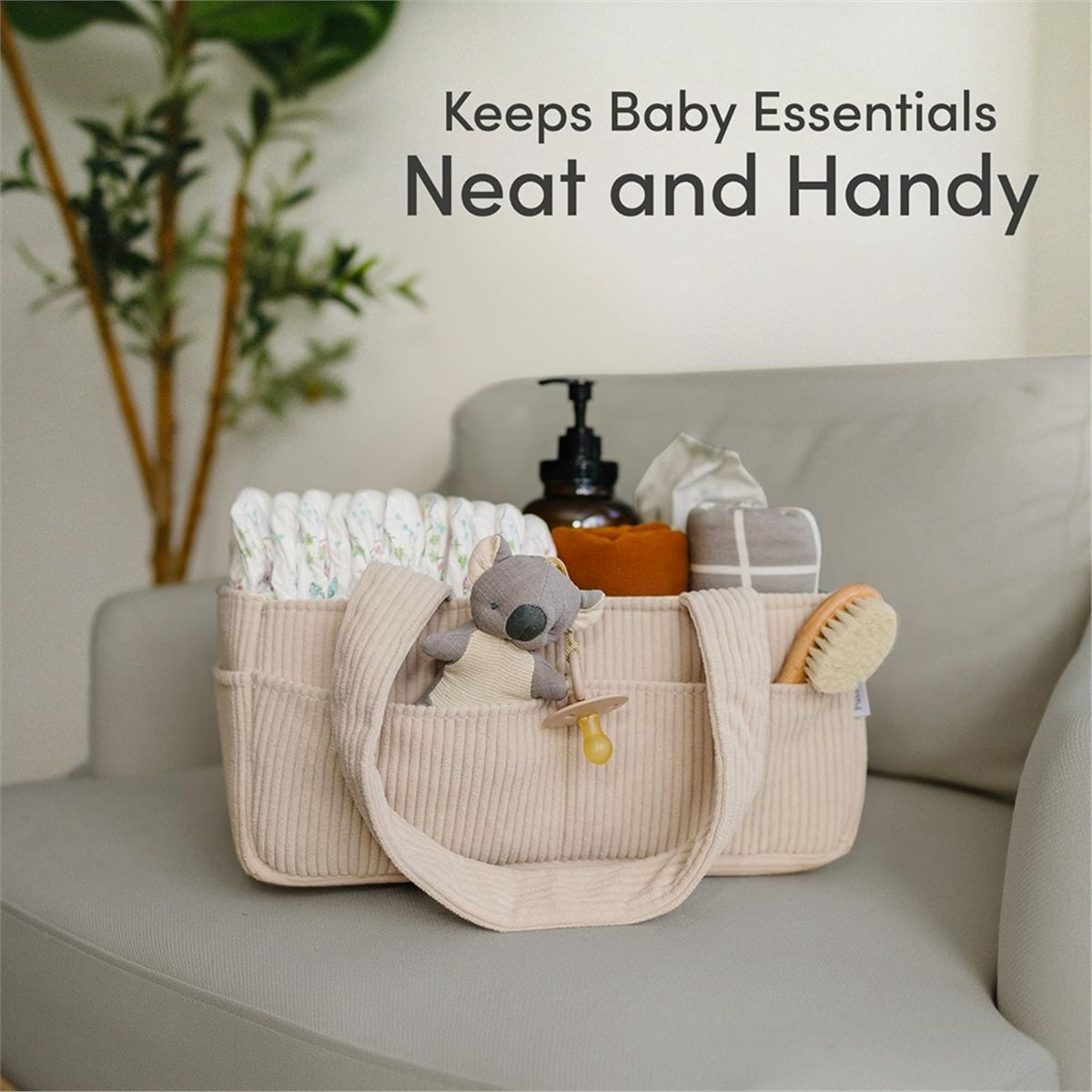 Nices Baby Diaper Caddy Organi - Baby Nursery Essentials avis et prix