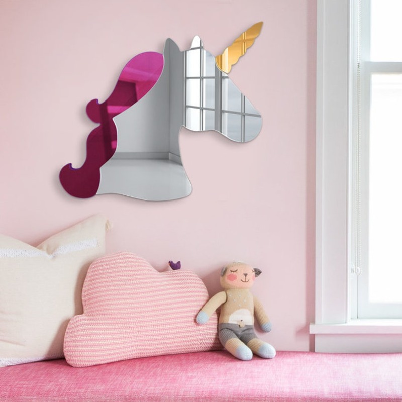 3D Acrylic Unicorn Wall Art Mi - Baby Nursery Themes Girl avis et prix