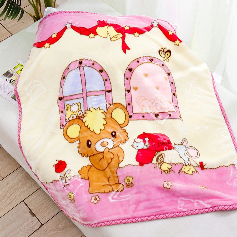 Cloud Cartoon Baby Blanket | D - Baby Nursery Essentials avis et prix