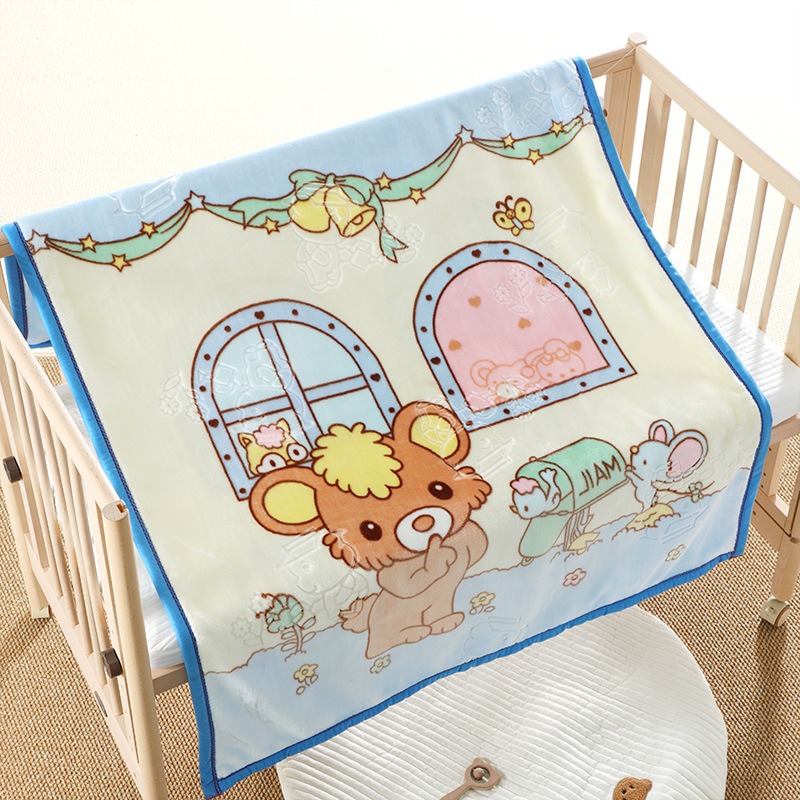Cloud Cartoon Baby Blanket | D - Baby Nursery Essentials avis et prix