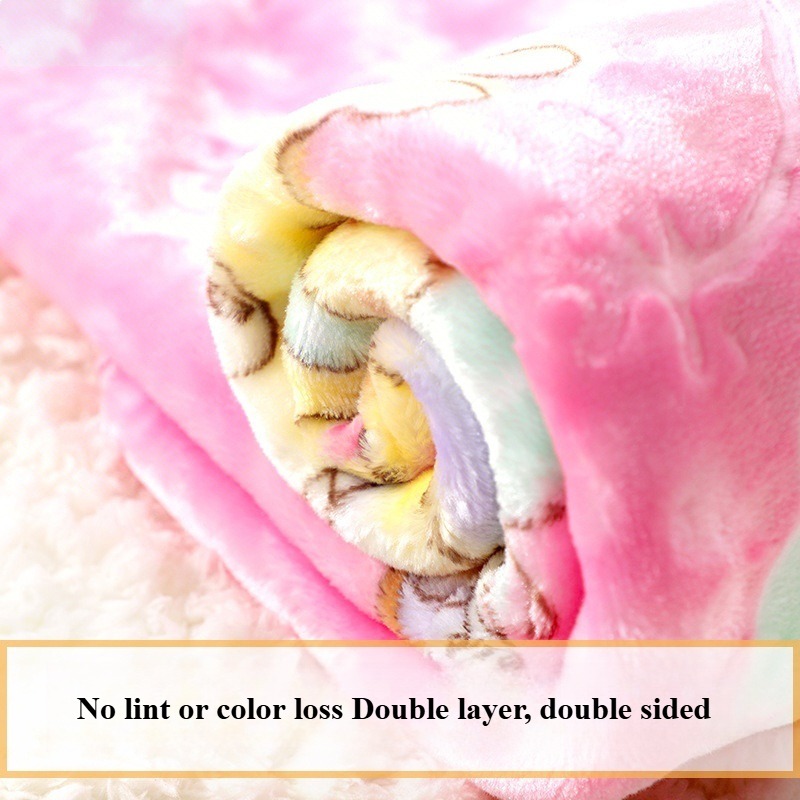 Cloud Cartoon Baby Blanket | D - Baby Nursery Essentials avis et prix