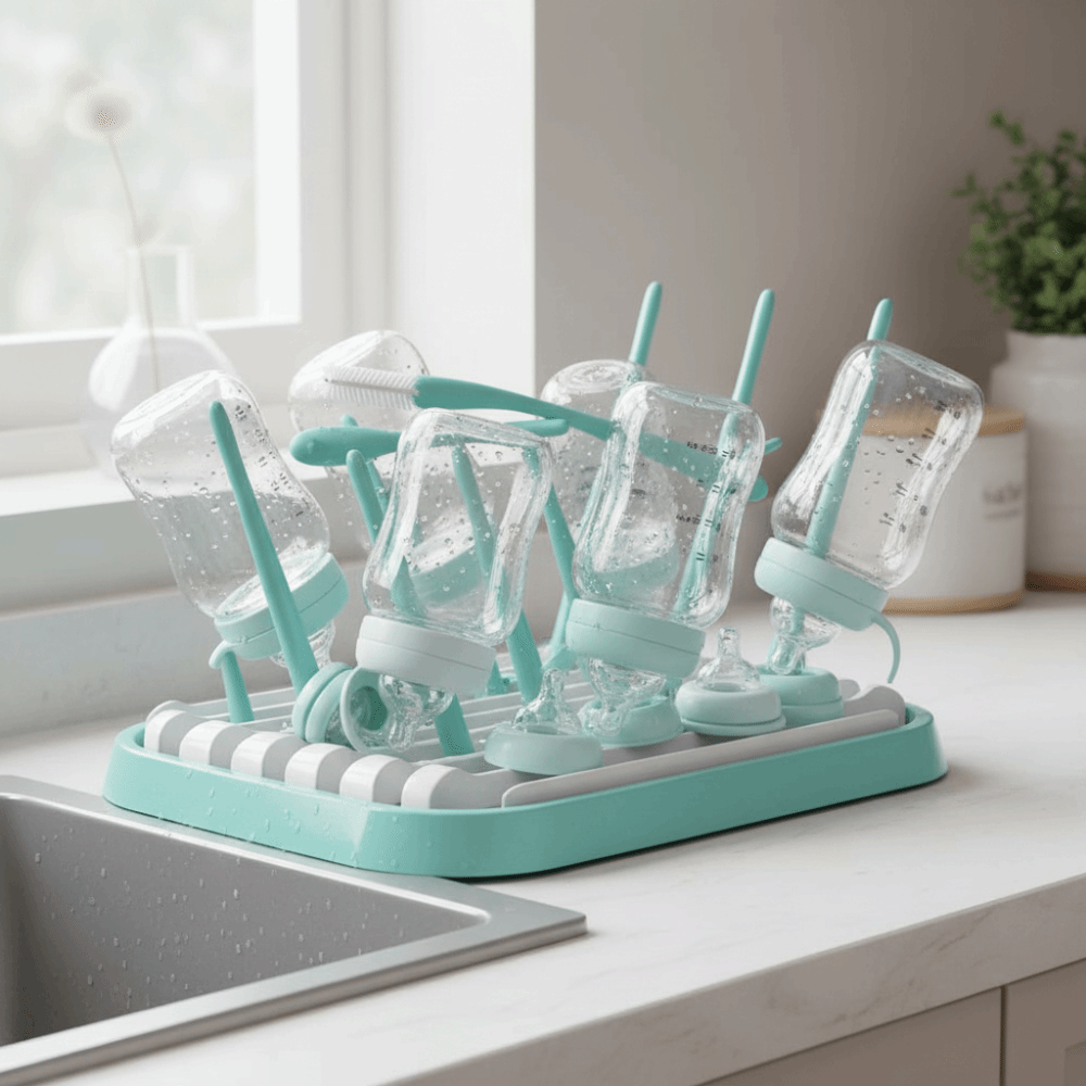 Foldable Baby Bottle Drying Ra - Baby Nursery Essentials avis et prix