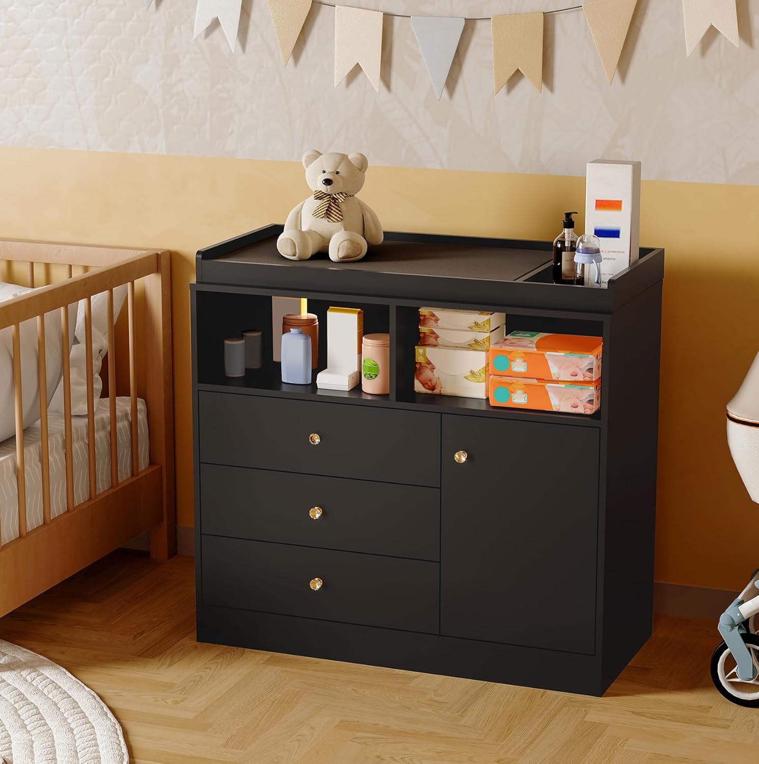Nursery Dresser with Changing  - Baby Nursery Dresser Changing Table avis et prix