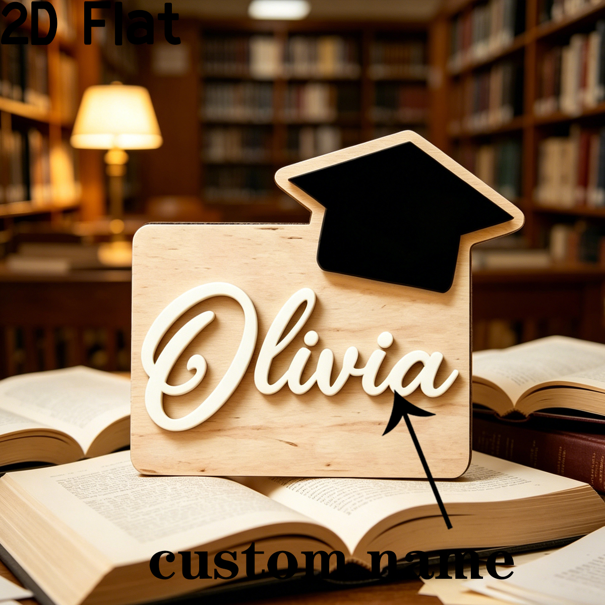 1Pc Custom Name Graduation Sea - Baby Nursery Home avis et prix
