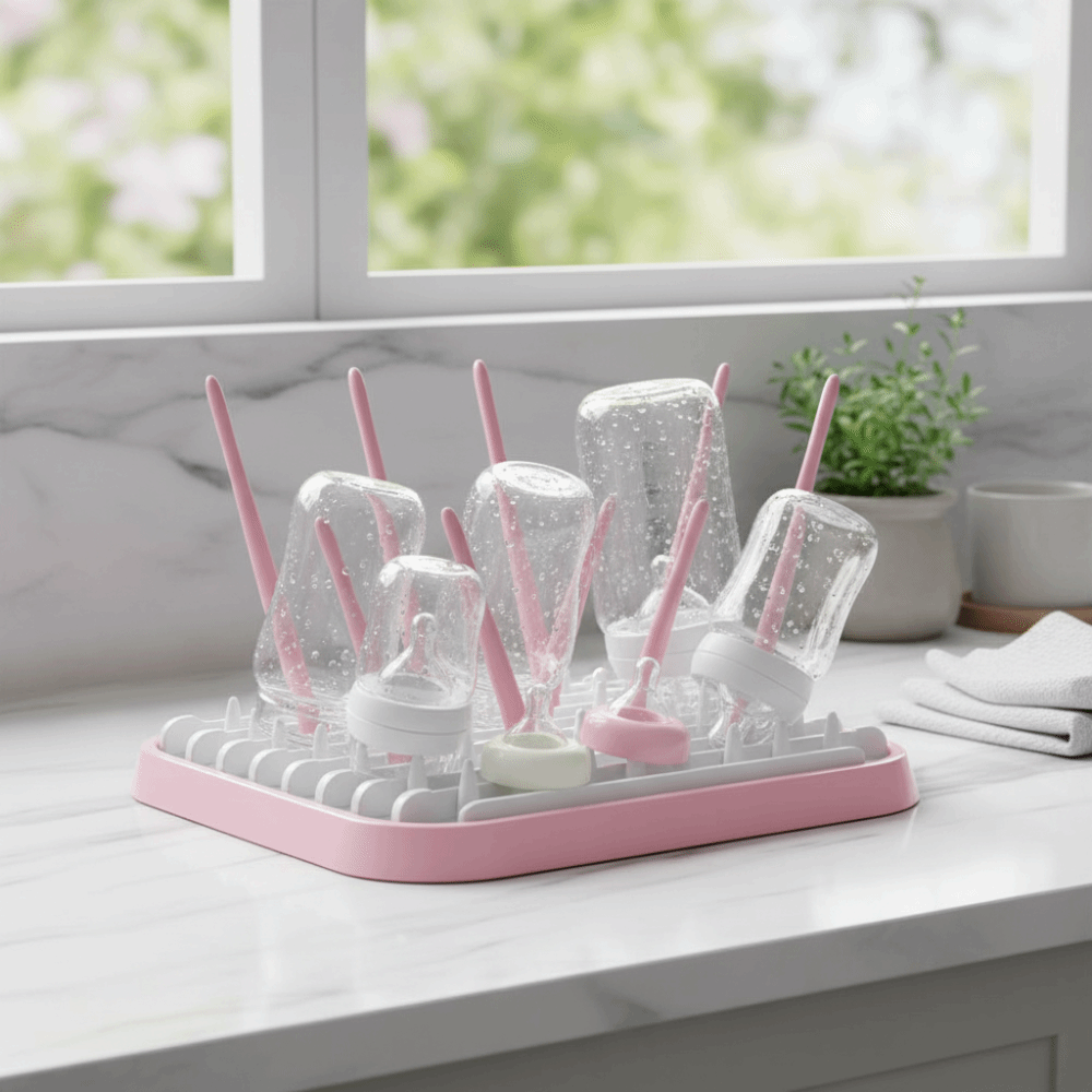 Foldable Baby Bottle Drying Ra - Baby Nursery Essentials avis et prix