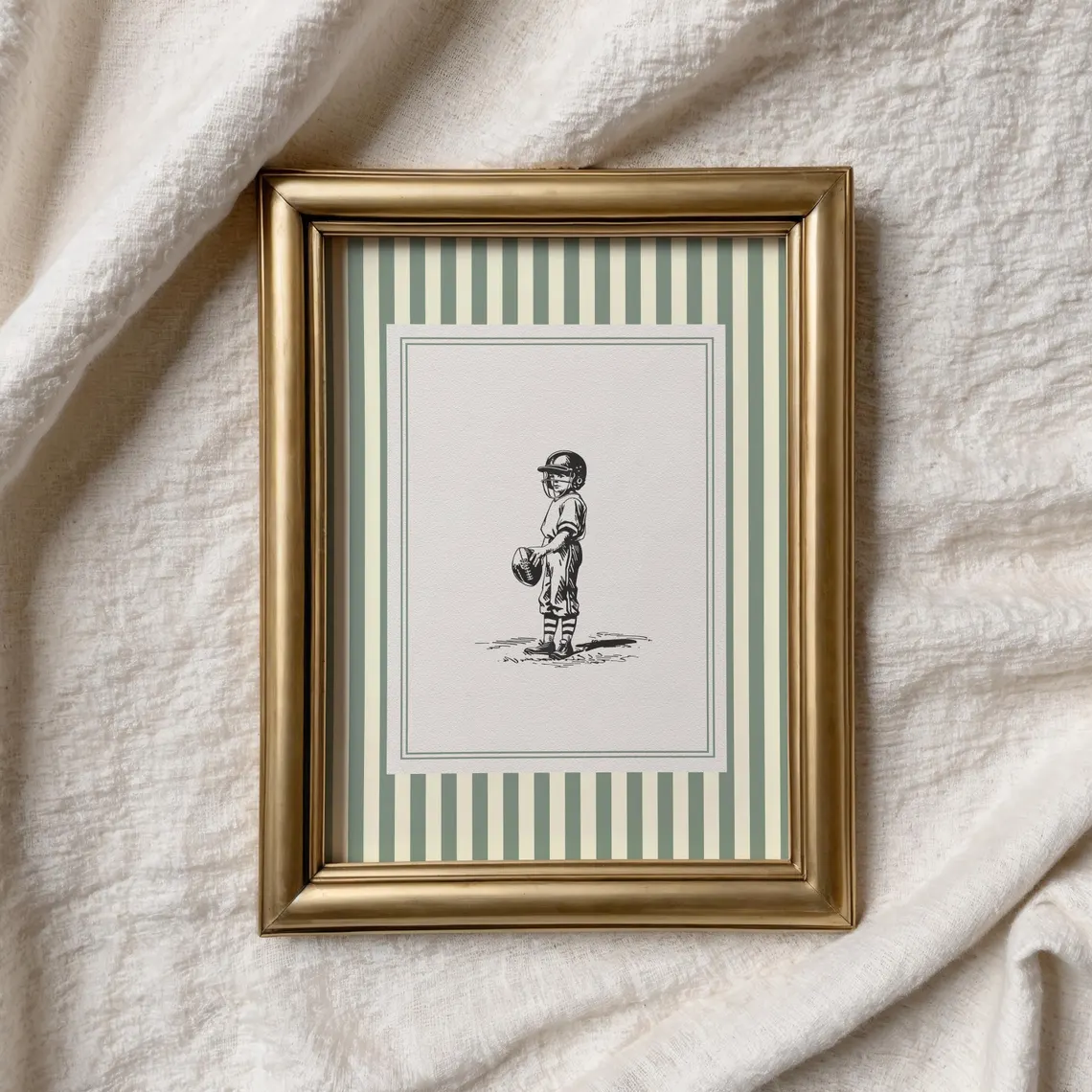 Vintage Football Nursery Print - Baby Nursery Decor Ideas avis et prix