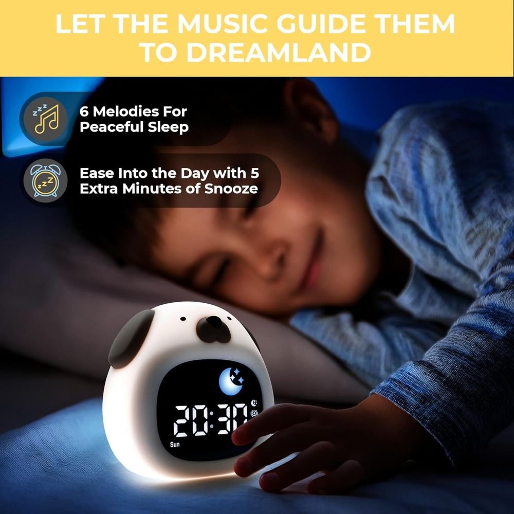 New Bright Alarm Clock with Sl - Sound Sleep Trainer Clock avis et prix