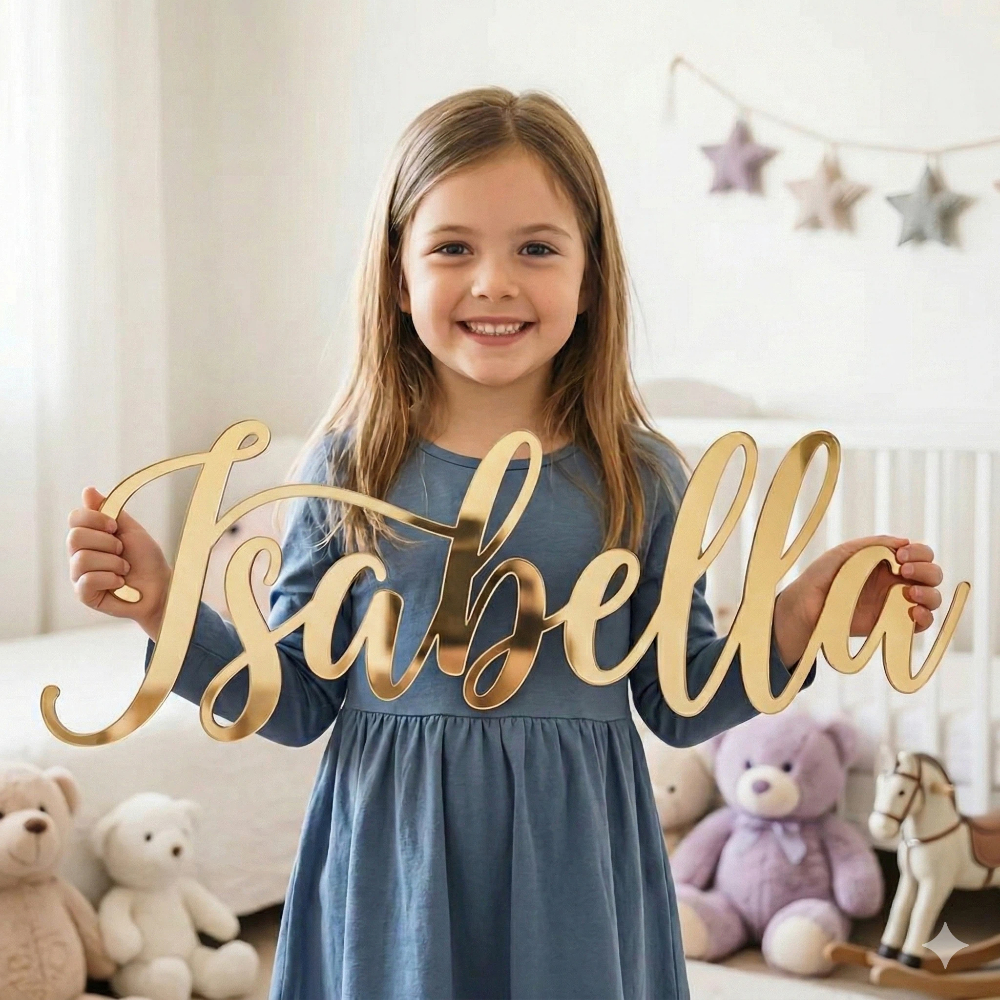 Custom Acrylic Name Sign Choos - Baby Nursery Home avis et prix