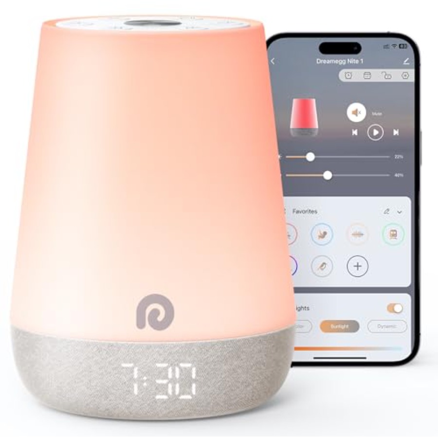 Sound Machine Baby - White Noi - Sound Sleep Trainer Clock avis et prix