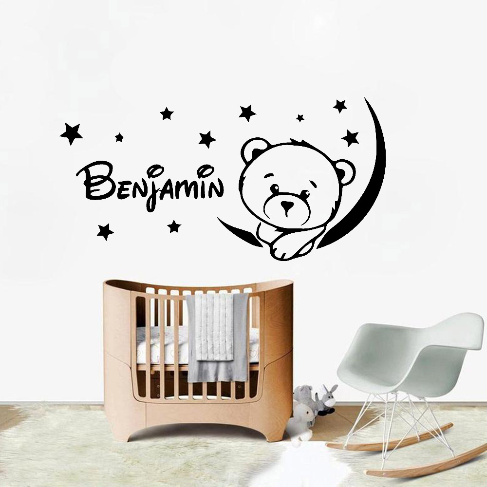 Lovely Bear Wall Stickers Nurs - Baby Nursery Set Furniture avis et prix