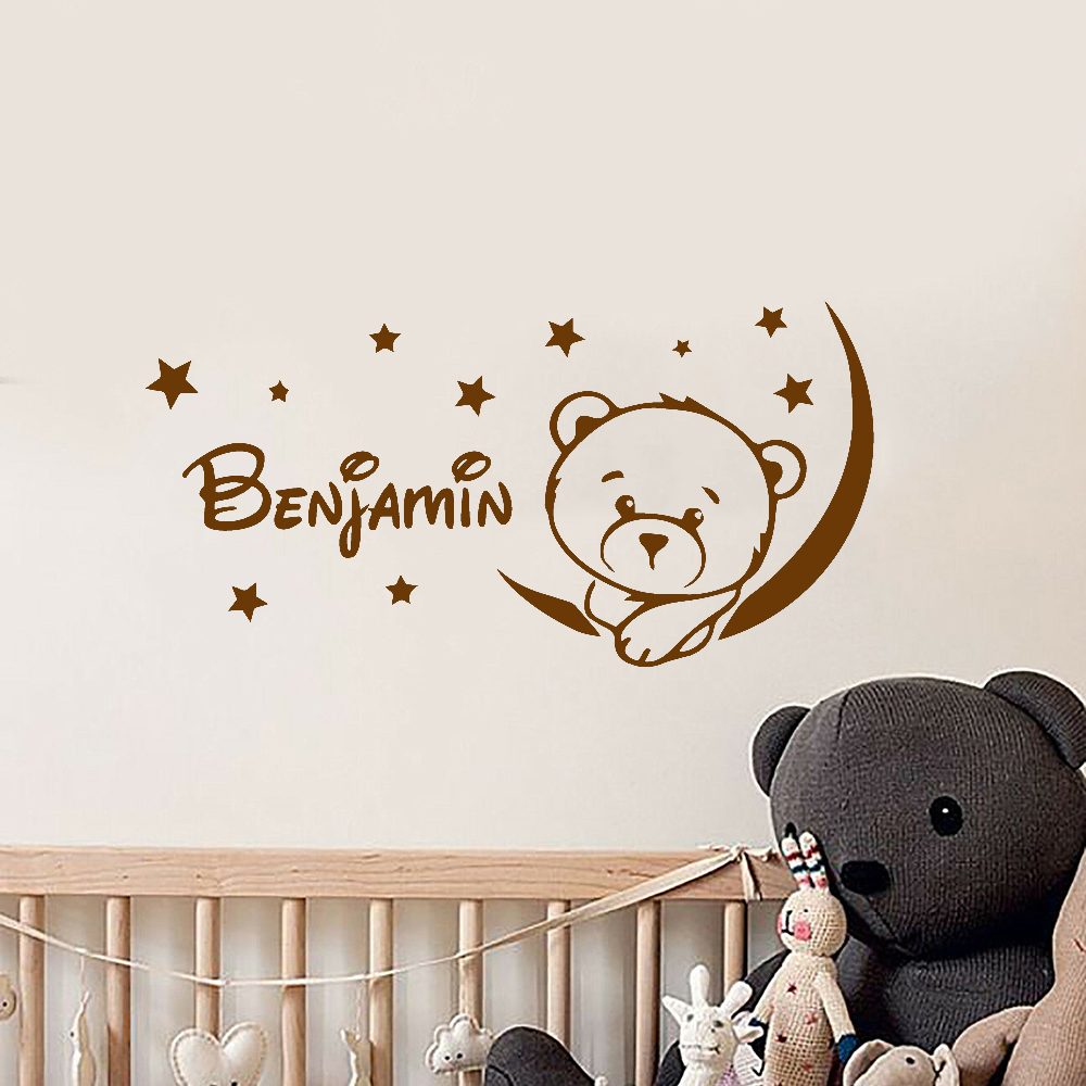 Lovely Bear Wall Stickers Nurs - Baby Nursery Set Furniture avis et prix