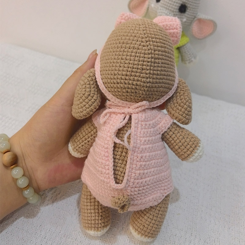 Handmade Crochet Elephant Coup - Baby Nursery Games avis et prix