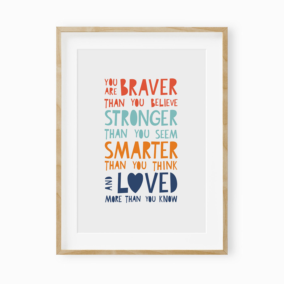 Cartoon Inspirational quotes N - Baby Nursery Quotes avis et prix