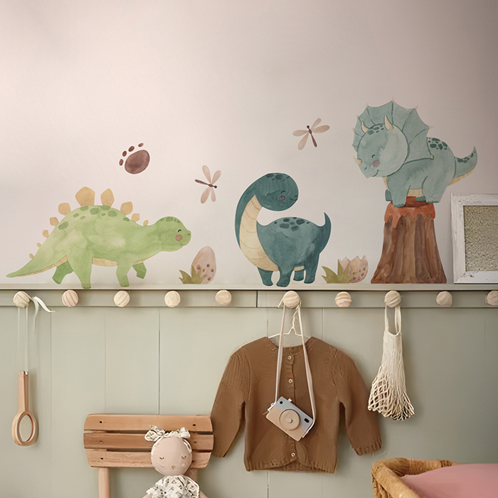 Dinosaur Wall Decals, Dino Alp - Baby Nursery Set Furniture avis et prix