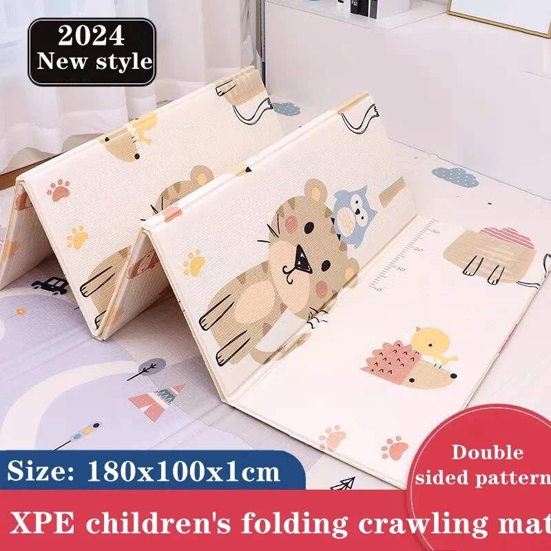 Baby Play Mats Foldable Xpe Pu - Baby Nursery Games avis et prix