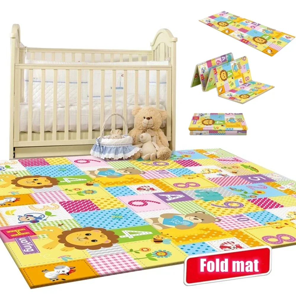 Baby Play Mats Foldable Xpe Pu - Baby Nursery Games avis et prix
