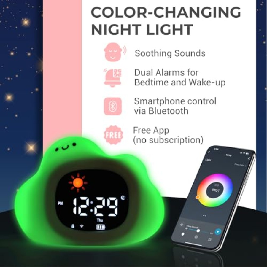 Sleep Trainer with App Control - Sound Sleep Trainer Clock avis et prix