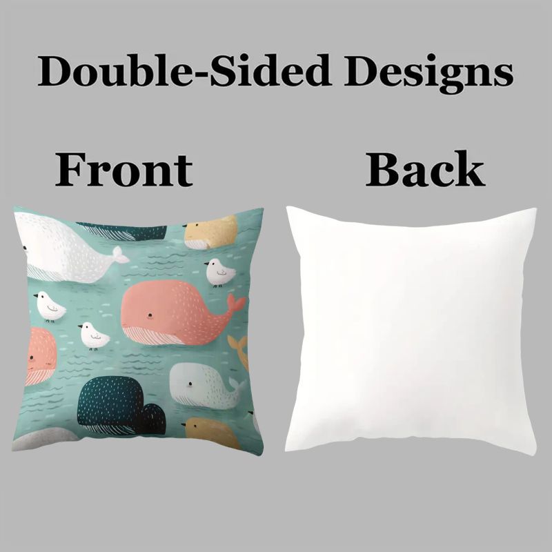 4 Piece Pillowcase Set Cute An - Baby Nursery Ocean avis et prix