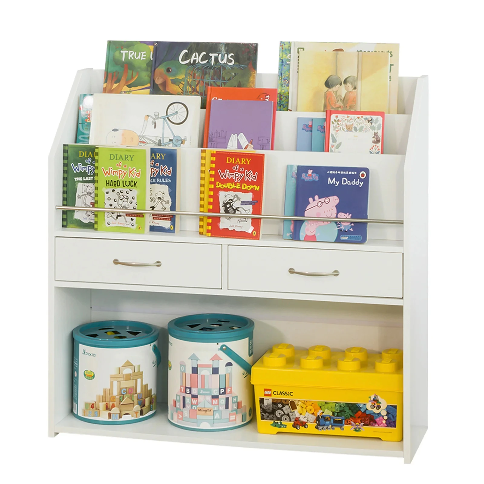 Machine Modern White Small Bab - Baby Bookshelf Small avis et prix