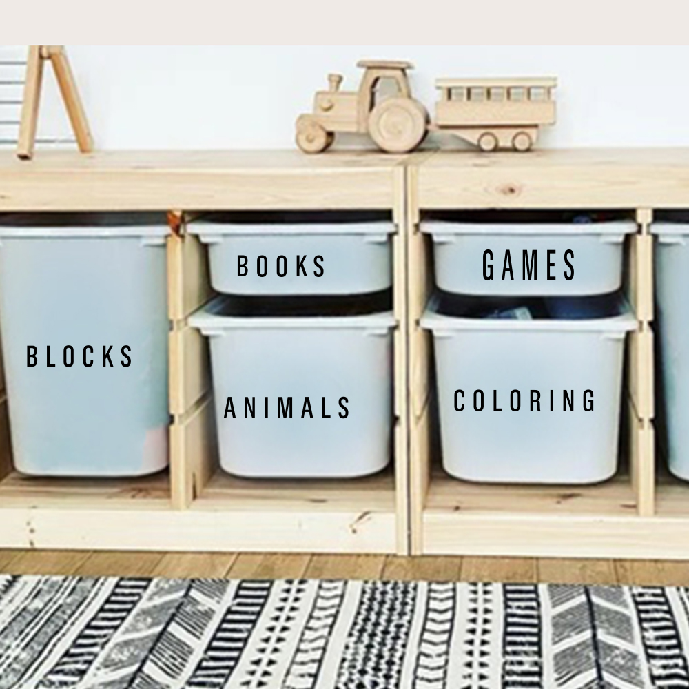 Cartoon  Toy Organization  Bin - Baby Nursery Games avis et prix