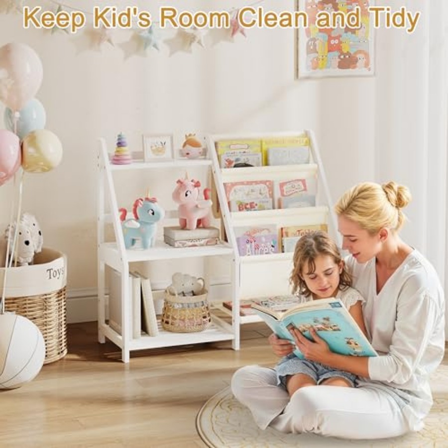 Bookshelf with Storage 3 Tier  - Baby Bookshelf Small avis et prix