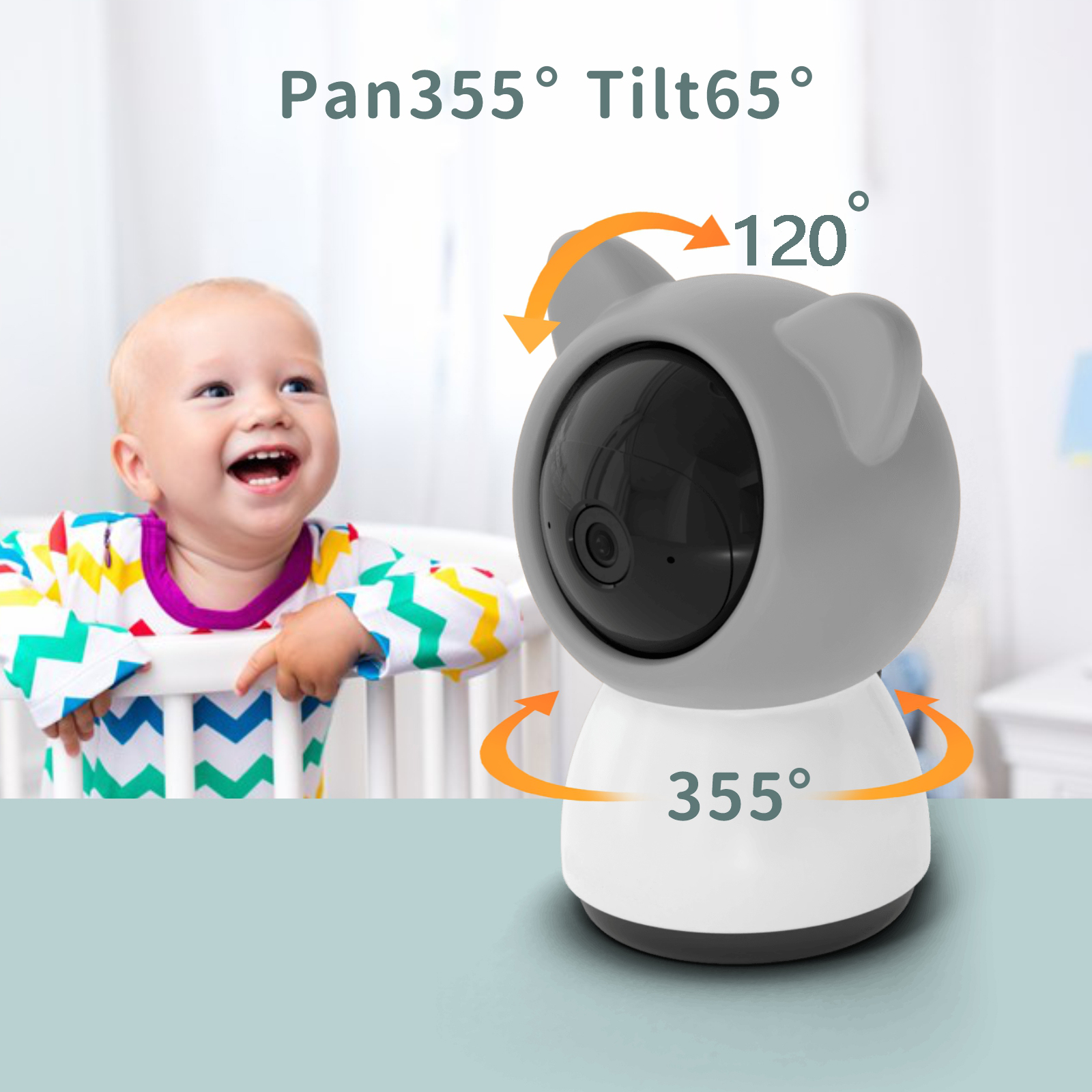 Babystar 5-inch LCD baby monit - Baby Monitor Split Screen avis et prix