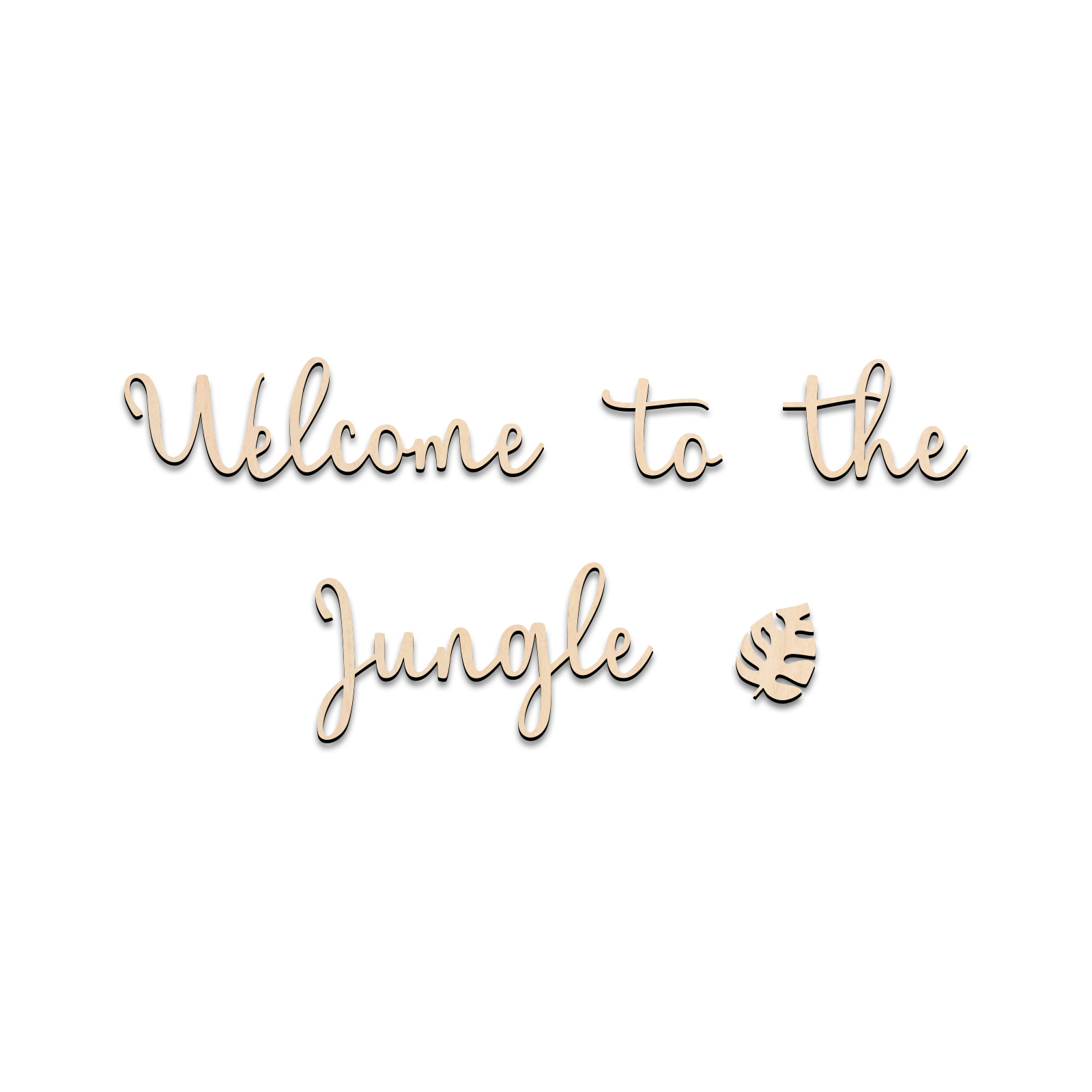 Welcome to the Jungle Wooden S - Baby Nursery Home avis et prix