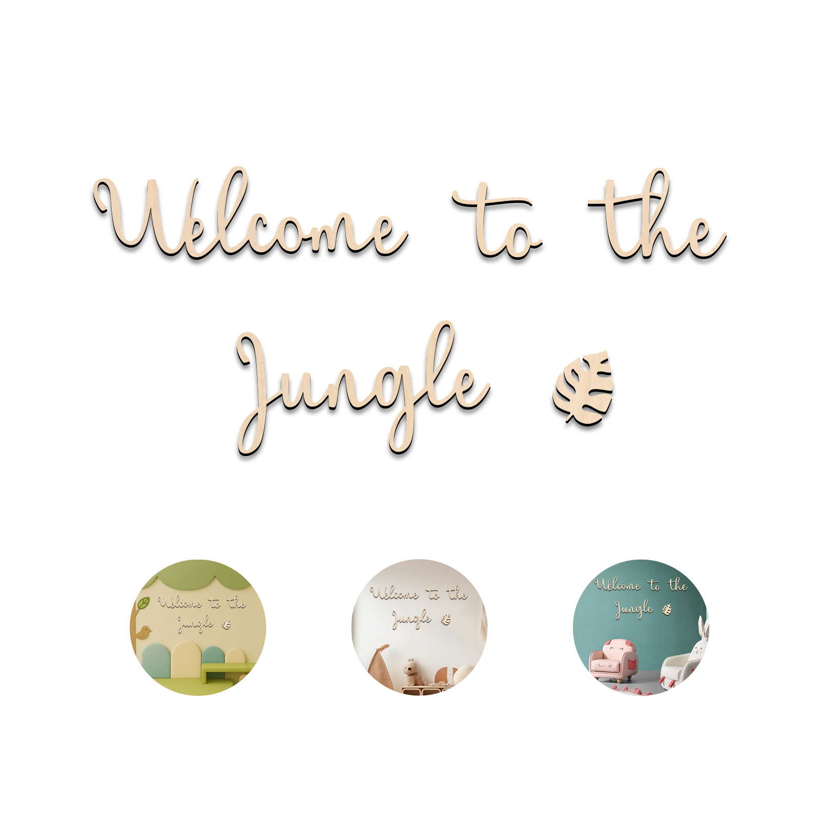 Welcome to the Jungle Wooden S - Baby Nursery Home avis et prix