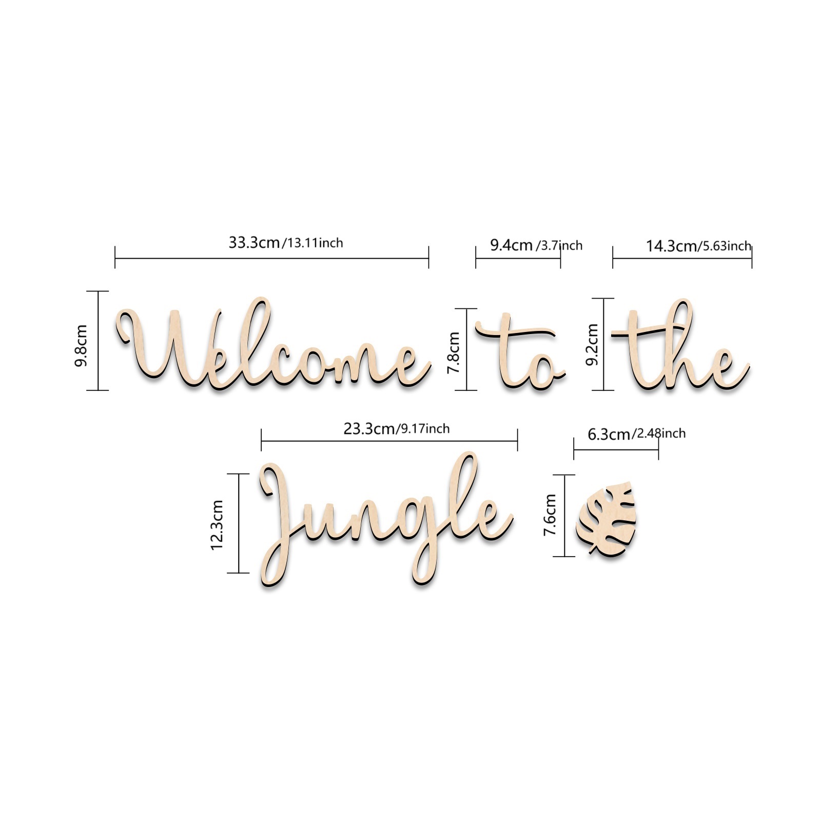 Welcome to the Jungle Wooden S - Baby Nursery Home avis et prix
