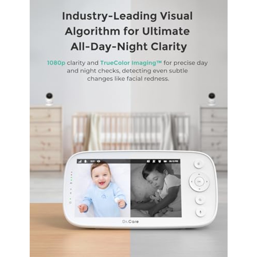 Dr.Care NovaView Video Baby Mo - Baby Monitor Split Screen avis et prix