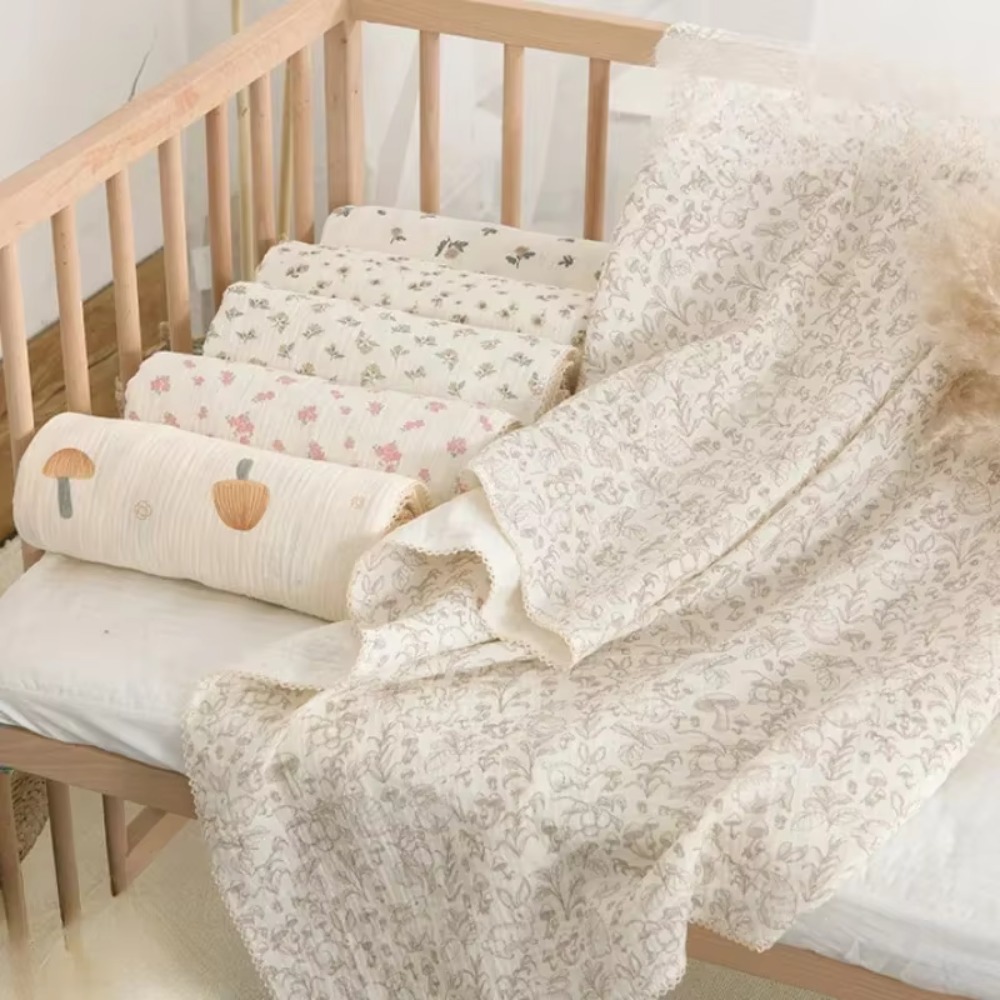 Soft Floral Muslin Baby Blanke - Swaddle Blanket Muslin avis et prix