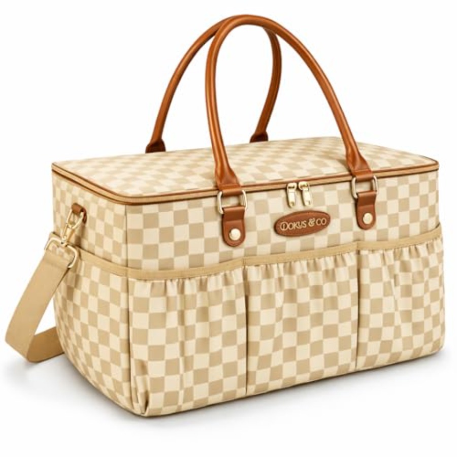 Luxe Diaper Caddy Organizer, E - Baby Nursery Essentials avis et prix