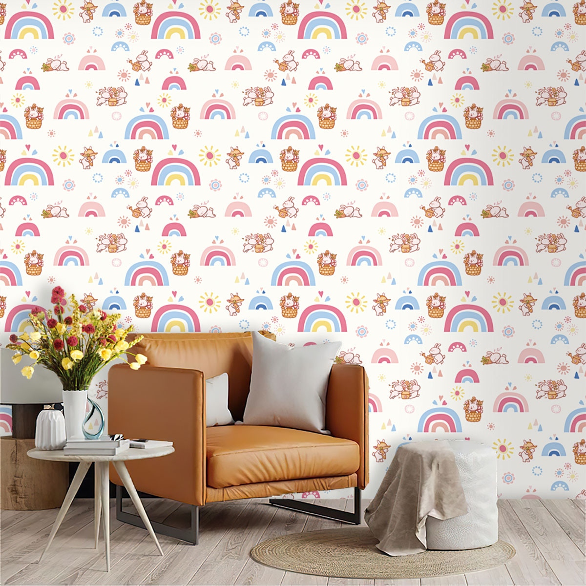 Boho Rainbow Kids Stick and Pe - Baby Nursery Water avis et prix
