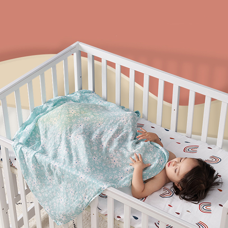 Elinfant Cute Soft Print Baby  - Swaddle Blanket Muslin avis et prix