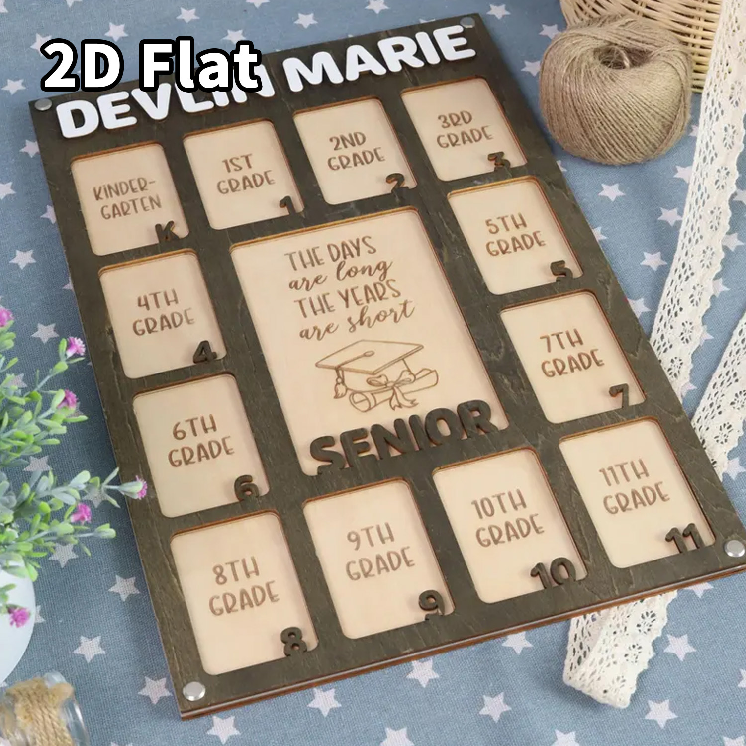 1Pc Custom Grade Photo Frame W - Baby Nursery Home avis et prix