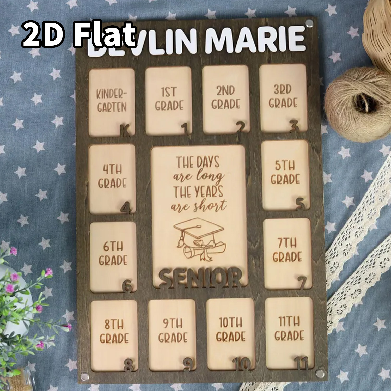 1Pc Custom Grade Photo Frame W - Baby Nursery Home avis et prix