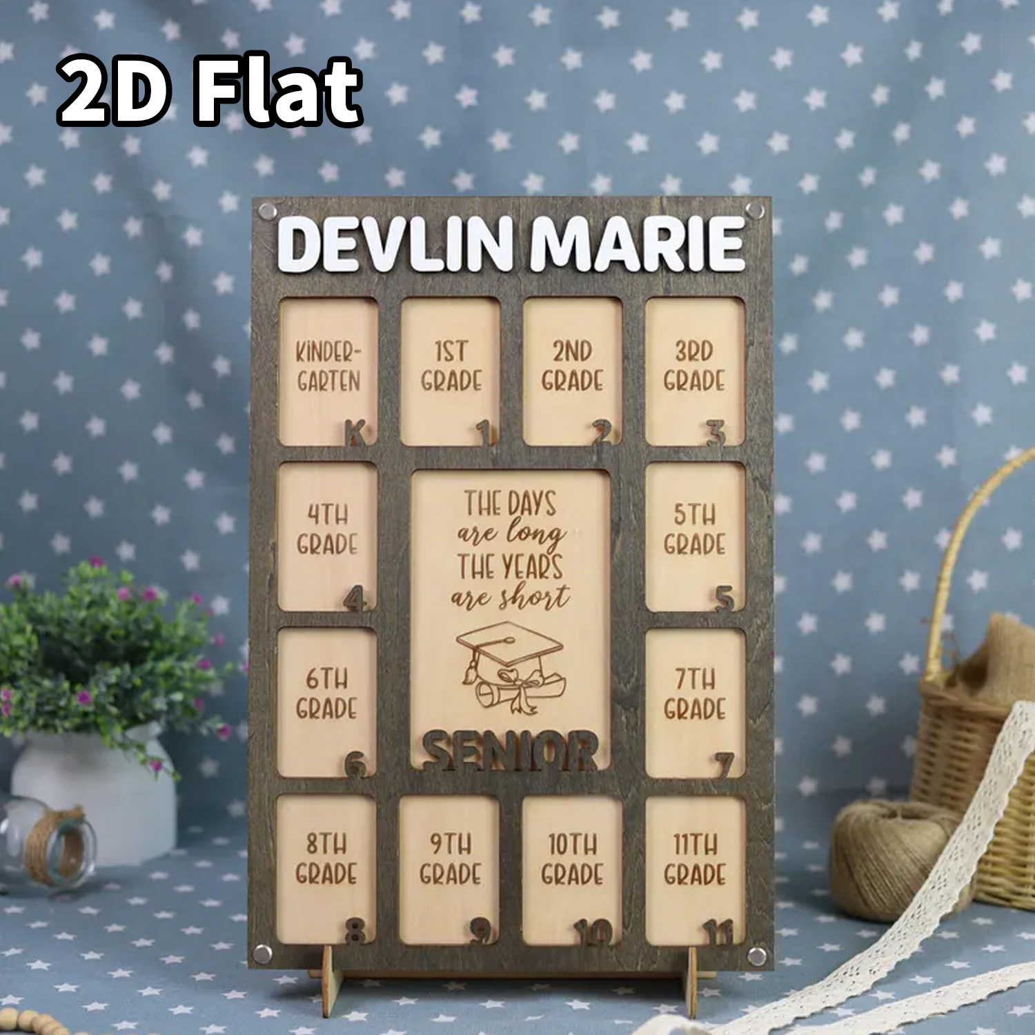 1Pc Custom Grade Photo Frame W - Baby Nursery Home avis et prix