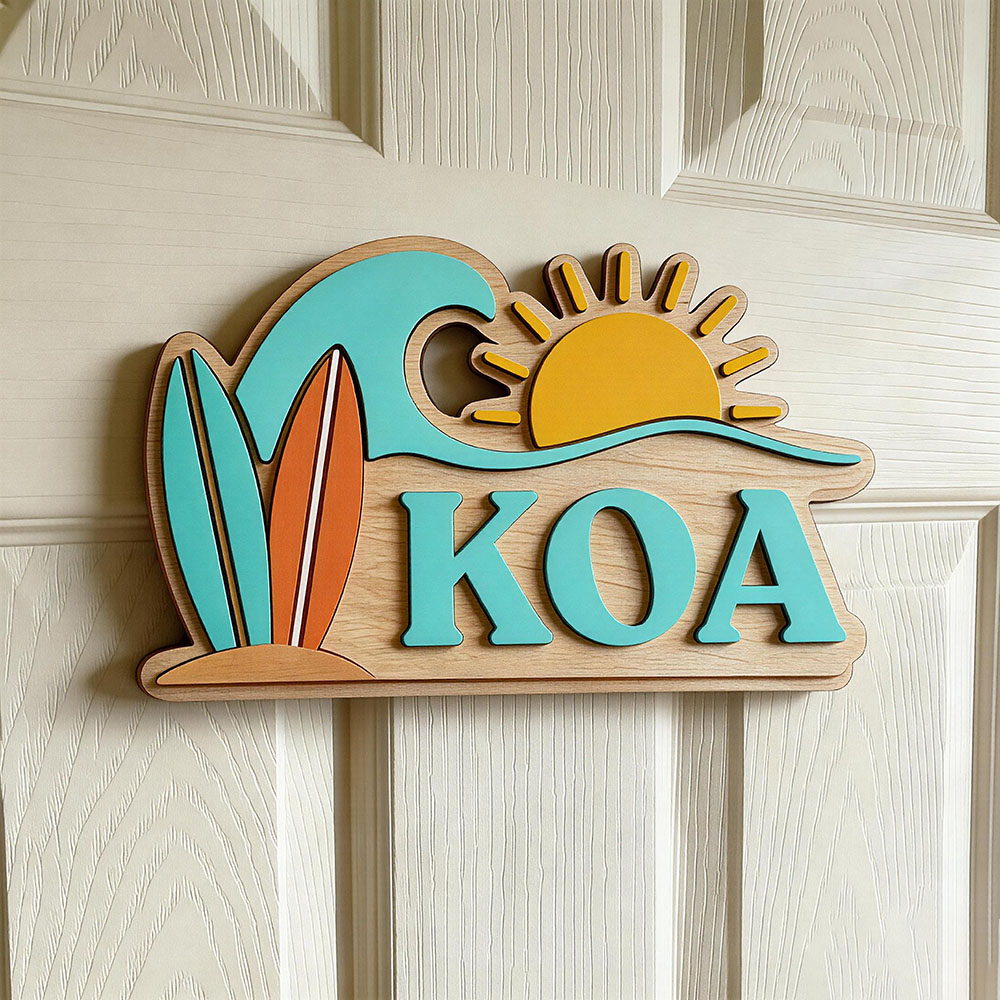 Custom Beach Wave Surfboard Su - Baby Nursery Ocean avis et prix