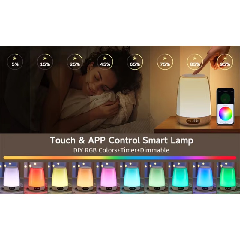 Bluetooth Speaker Kids Alarm C - Sound Sleep Trainer Clock avis et prix