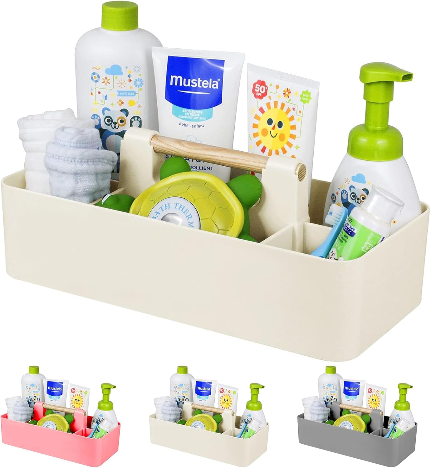 Portable Baby Shower Caddy wit - Baby Nursery Organizer avis et prix