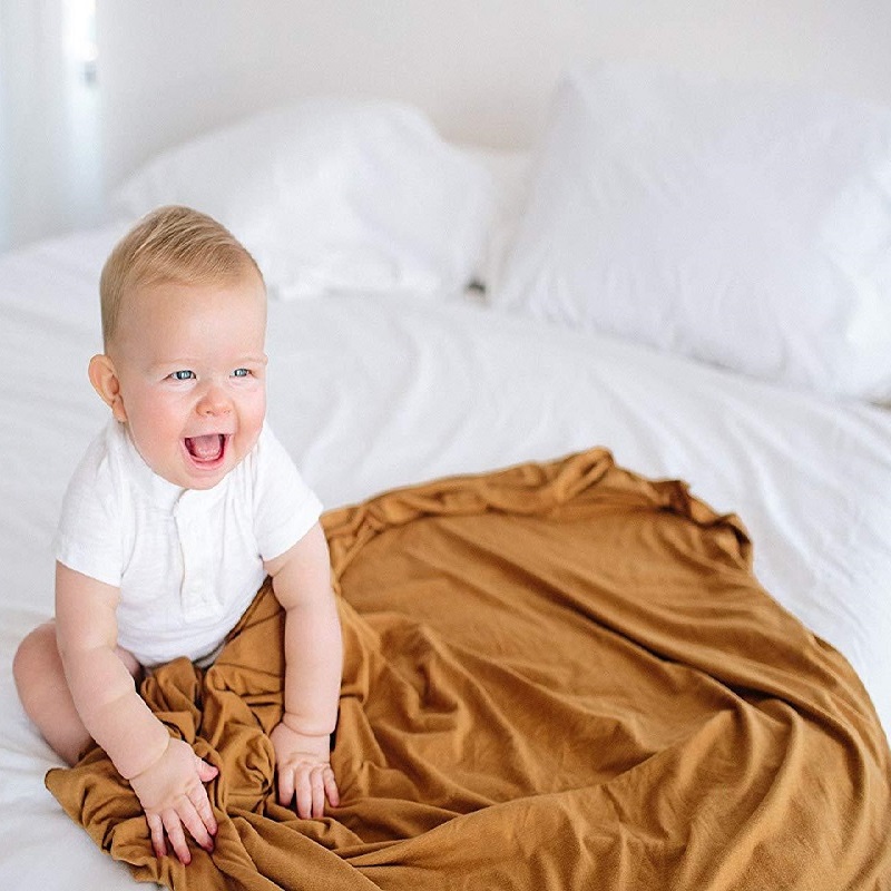 Pure Black Color Baby Wrap Ult - Swaddle Blanket Muslin avis et prix