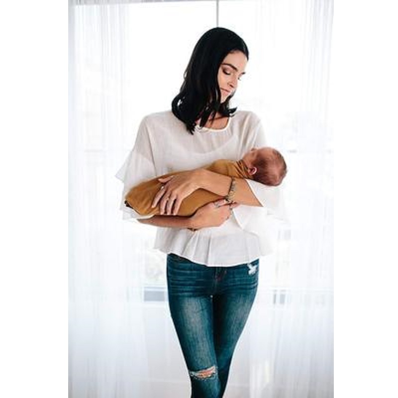 Pure Black Color Baby Wrap Ult - Swaddle Blanket Muslin avis et prix